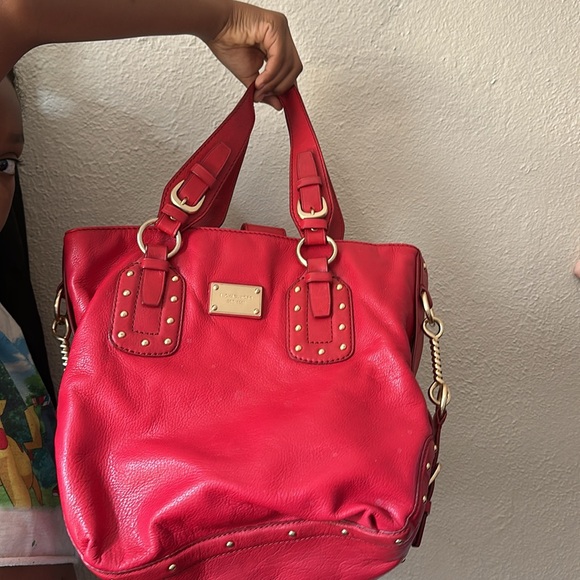 Michael kors red purse good condition - Picture 4 of 4